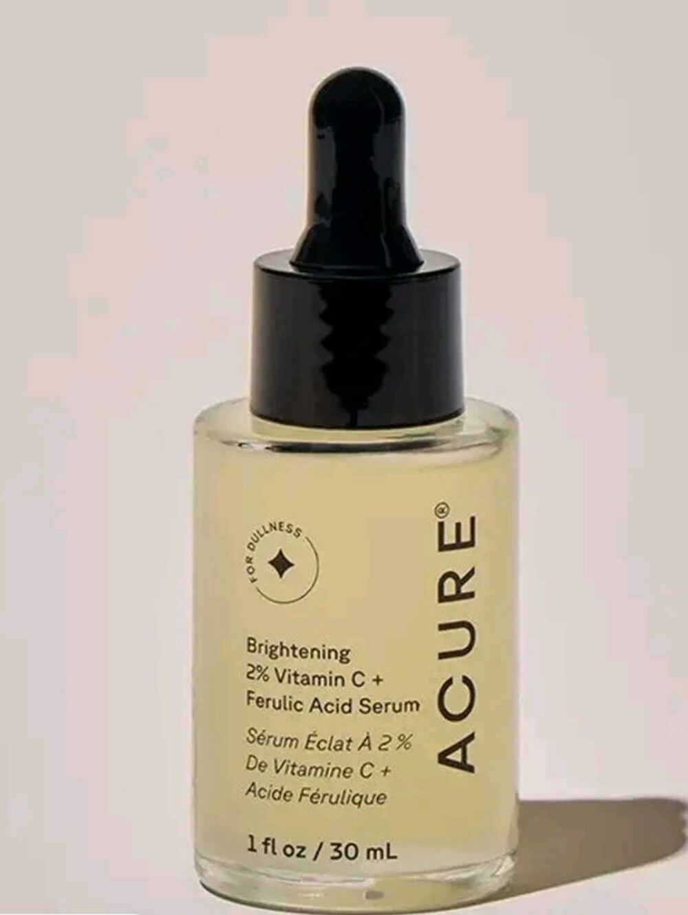 Brightening Vitamin C & Ferulic Acid Oil Free Serum  1 Oz By Acure